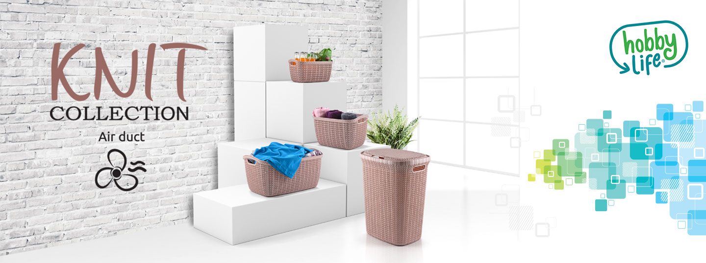 Hobby Life Knit collection of storage containers